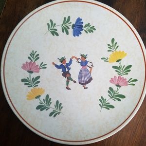 Vintage serving plate